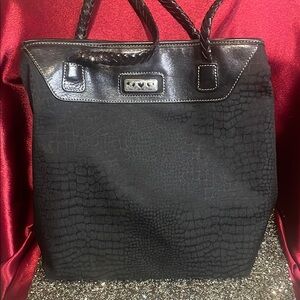 EUC Brighton Elegant Black Tote Bag
